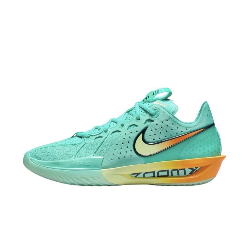Men’s Size 9.5 Nike GT Cut 3 Bleached Turquoise Barley Volt DV2913-301 New